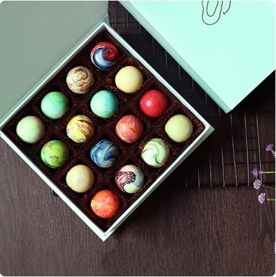 Customize Valentines Sweet Candy Small Chocolate Box Packaging with Magnetic Closure