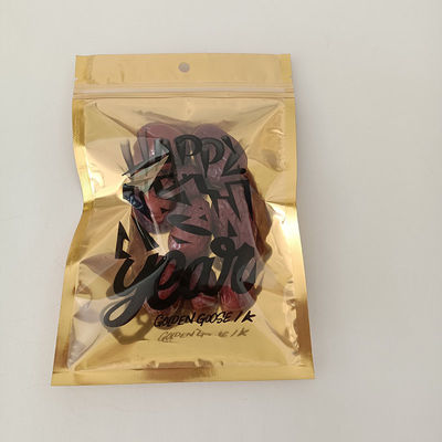 Laminated Multiple Layer Plastic Aluminum Foil Bag Zip Lock Mylar Bag 0.08MM Thickness