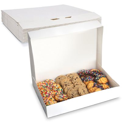 Annual Production Cake Box Cross Broader White Card Packaging for Household Products