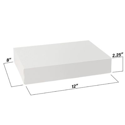 Annual Production Cake Box Cross Broader White Card Packaging for Household Products