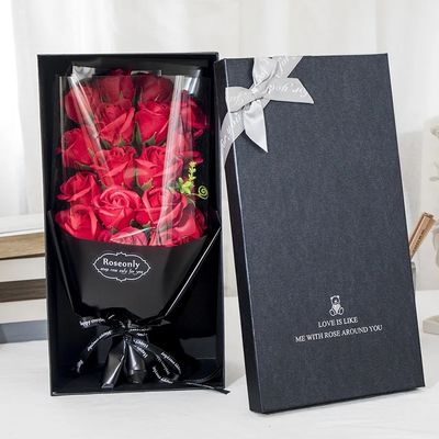 Paperboard Flower Box for Mother's Day Preserved Flowers and Plants to Show Your Love