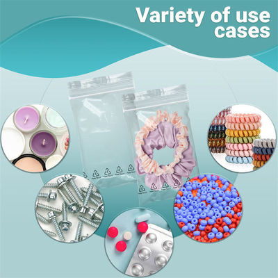 Secure Zipper Closure Custom Logo Print Polybags for Suffocation Warning and Security