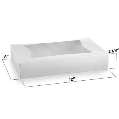 12x8x2.25inch Custom Kraft Cake Boxes for Environmentally Friendly Packaging