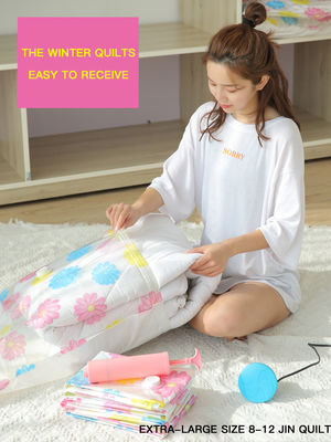 Room Space Selection Support Clear Vacuum Sealing Bags for Comforters Blankets and Clothes