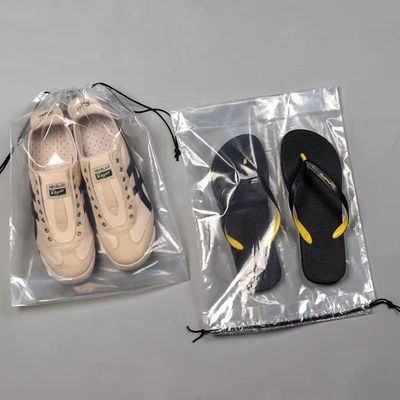 Trending 2023 Customizable Transparent Waterproof Shoe Storage Bags for Travel or Home