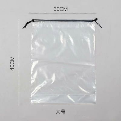Trending 2023 Customizable Transparent Waterproof Shoe Storage Bags for Travel or Home