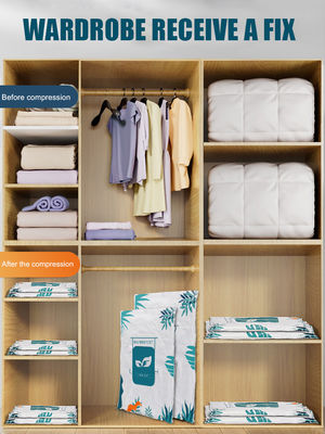 Space Saving Vaccum Seal Bags for All-Season Quilts Custom Printed Logo and Save 75% Space
