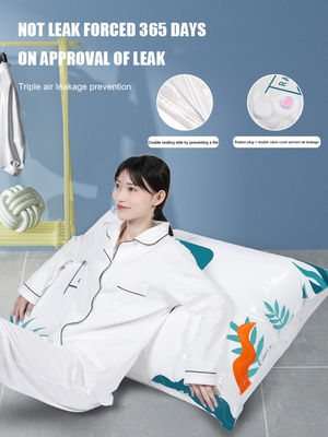 Space Saving Vaccum Seal Bags for All-Season Quilts Custom Printed Logo and Save 75% Space