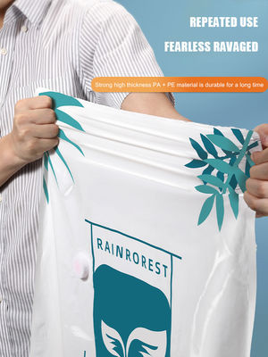 Space Saving Vaccum Seal Bags for All-Season Quilts Custom Printed Logo and Save 75% Space
