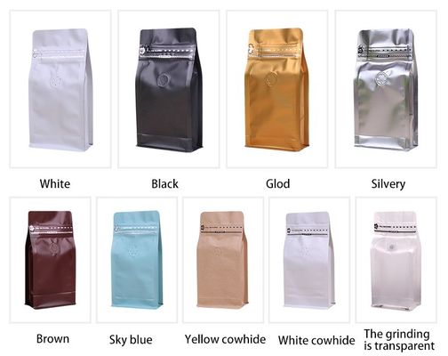 2023 Arrive Custom Printed Packaging Coffee Zipper Bag Bags With Valve And Zipper For Tea
