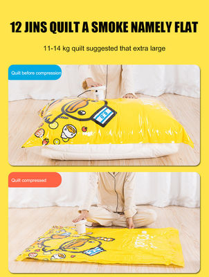 Convenient Foldable Blanket Storage Bag for Travel and Home Organization PVC Material