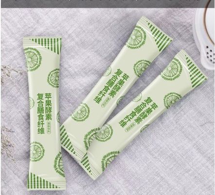 Custom Small Mylar Aluminum Foil Three Sides Seal Liquid Milk Drink Powder Sachet Bag