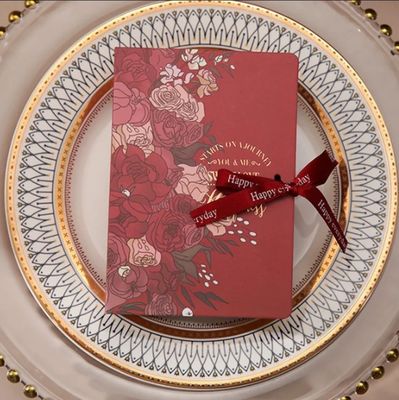 Acceptable Customer's Logo Paperboard Wedding Candy Packaging for Beautiful Flowers