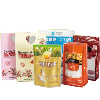 Stand Up Multi Printing Vacuum Sealer Bags for Customized Color Resealable Dried Fruit