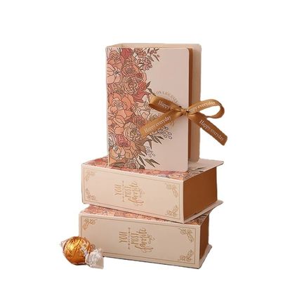 Packing Material Custom Logo Magnetic Candy Chocolate Packaging with Customized Color