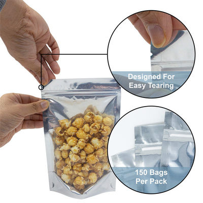 Convenient 6x9 Inch Smell Proof Zipper Bag for Other Food Storage in Mylar Material