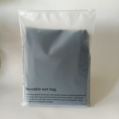 Custom Logo PET/PE CPP Zip Lock Pouch Packaging for Frosted Cosmetics and Swimwear