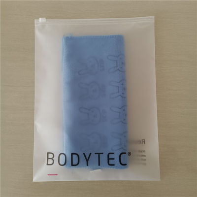 Custom Logo PET/PE CPP Zip Lock Pouch Packaging for Frosted Cosmetics and Swimwear