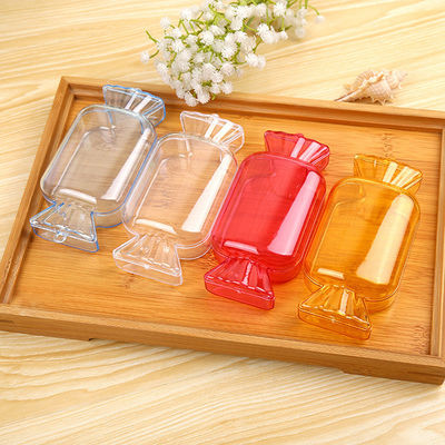 Custom Logo Candy Themed Lash Boxes for Mink Lashes Empty Private Label Clear Acrylic