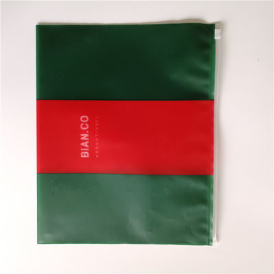 Pvc Biodegradable Waterproof Plastic Ziplock Bag Storage Organizer for Sealing Handle