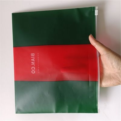 Pvc Biodegradable Waterproof Plastic Ziplock Bag Storage Organizer for Sealing Handle