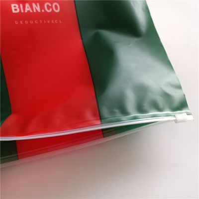 Pvc Biodegradable Waterproof Plastic Ziplock Bag Storage Organizer for Sealing Handle