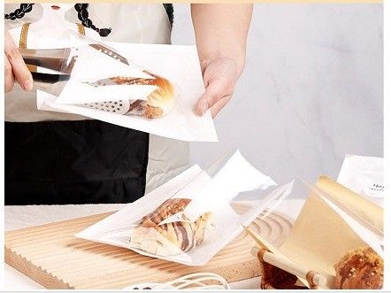 Kraft Paper Bread And Snack Sealing Oil-Proof Paper Sandwich Toast Baking Packaging Bag 2023