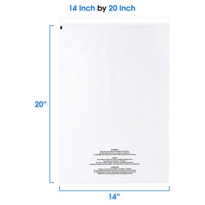 Waterproof Shipping Ziplock Clear Biodegradable Hoodie Packaging Custom Poly T-Shirts