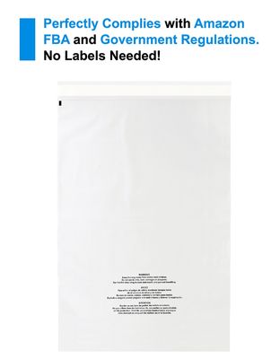 Waterproof Shipping Ziplock Clear Biodegradable Hoodie Packaging Custom Poly T-Shirts