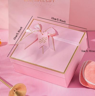 Custom Gift Packaging Box With Golden Logo for T Shirt Clothing and Scarf