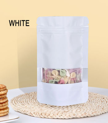 Matte Finish Ziplock Package for Dried Fruit Stand Up Pouch Kraft Bag