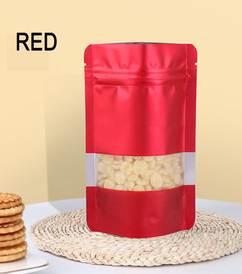 Matte Finish Ziplock Package for Dried Fruit Stand Up Pouch Kraft Bag