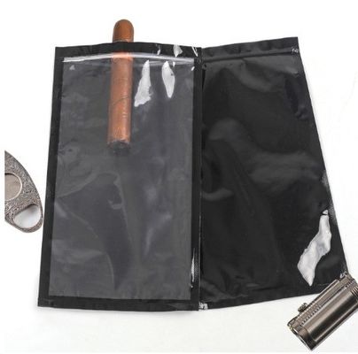 2023 Custom Logo Biodegradable Ziplock Bags for Moisturizing Cigar Storage Custom Order