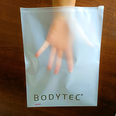 Holographic Mylar Bag for Transparent Clothing Packaging made of PE Material Structure