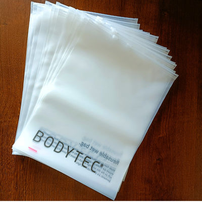 Holographic Mylar Bag for Transparent Clothing Packaging made of PE Material Structure