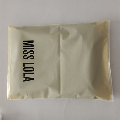 Sealing Handle Zipper Top Frosted Plastic Bag for Eco-Friendly Fabric Clothing Packaging
