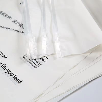 Gravure Printed PE White Bottom Transparent Composite Non-Slip Plastic Bag with Zipper