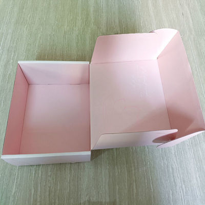 Custom Order Pink Cardboard Paper Postal Boxes for Environmentally Friendly Packaging