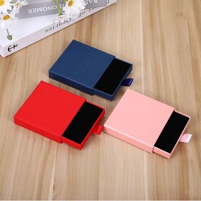 Popular Jewelry Box Logo Paper Gift Packing Box for Custom Bracelet Packaging