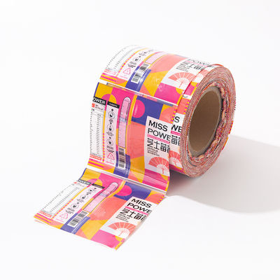 2023 Arrive Compostable Plastic Wrap Packaging Custom Logo Sticker with Shrink Film