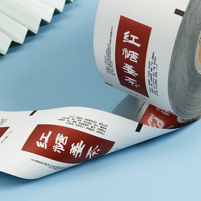 Customer's Demands Thickness PE Laminated Aluminum Foil Instant Tea Powder Stick Wrapper