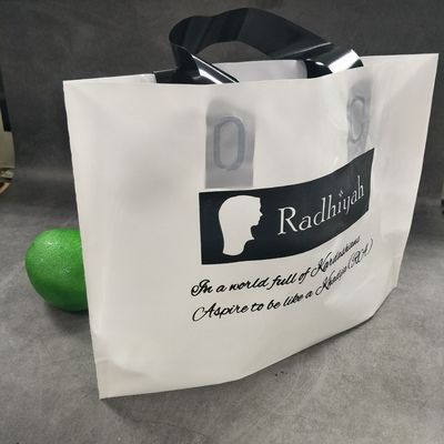 Trending Products Customized Logo Print PE Plastic Shopping Bag With Logo