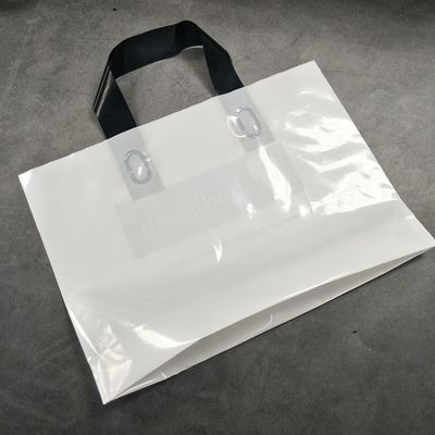 Trending Products Customized Logo Print PE Plastic Shopping Bag With Logo
