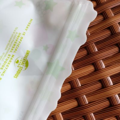 Food Grade Material Zip Lock Heat Seal Bags Stand Up Transparent Sac Plastique Packaging
