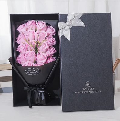 Customized Color Packing Box Paper Gift for Valentine's Day Exquisite Flower Packaging