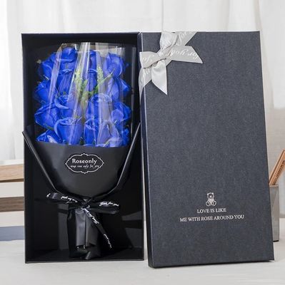Customized Color Packing Box Paper Gift for Valentine's Day Exquisite Flower Packaging