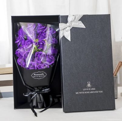 Customized Color Packing Box Paper Gift for Valentine's Day Exquisite Flower Packaging