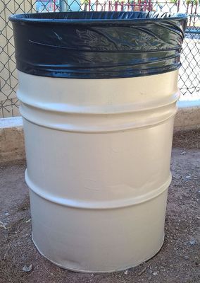 strength Tensile Strength Heavy Duty Plastic Bag Package for Garbage in White Color