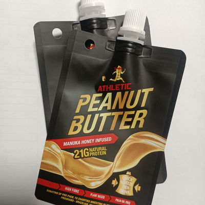 Tomato Sauce Packing Spout Pouch CPE PET VA PE Material and Aluminum Laminated Foil