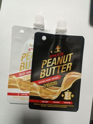Tomato Sauce Packing Spout Pouch CPE PET VA PE Material and Aluminum Laminated Foil